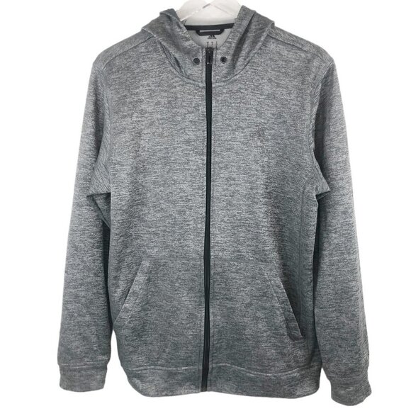 Adidas Men's Tech Fleece Full Zip Gray Hoodie Size M - Picture 1 of 4